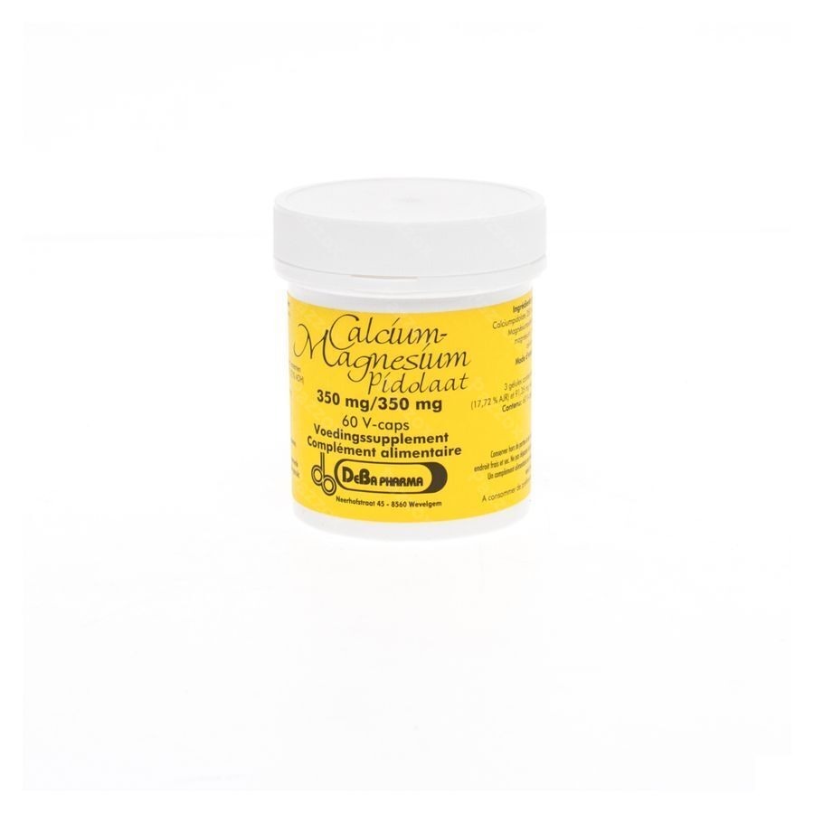 Calcium Magnesium Pidolaat 350/350mg V-caps 60