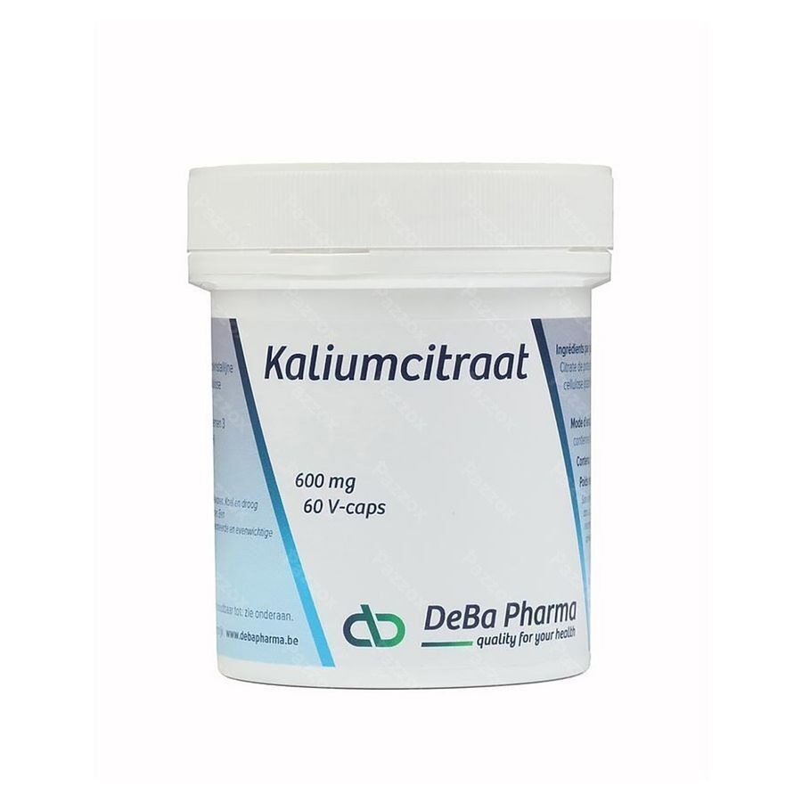 DeBa Pharma Kaliumcitraat 60 Capsules