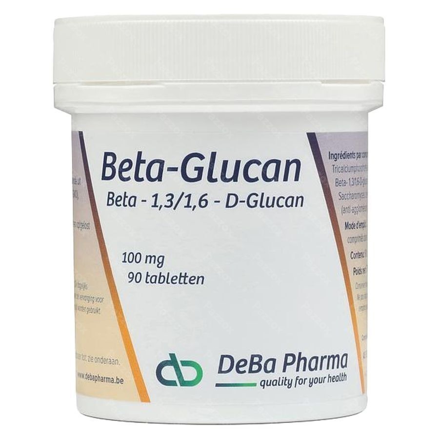 Beta-glucan 100mg Tabl 90 Deba