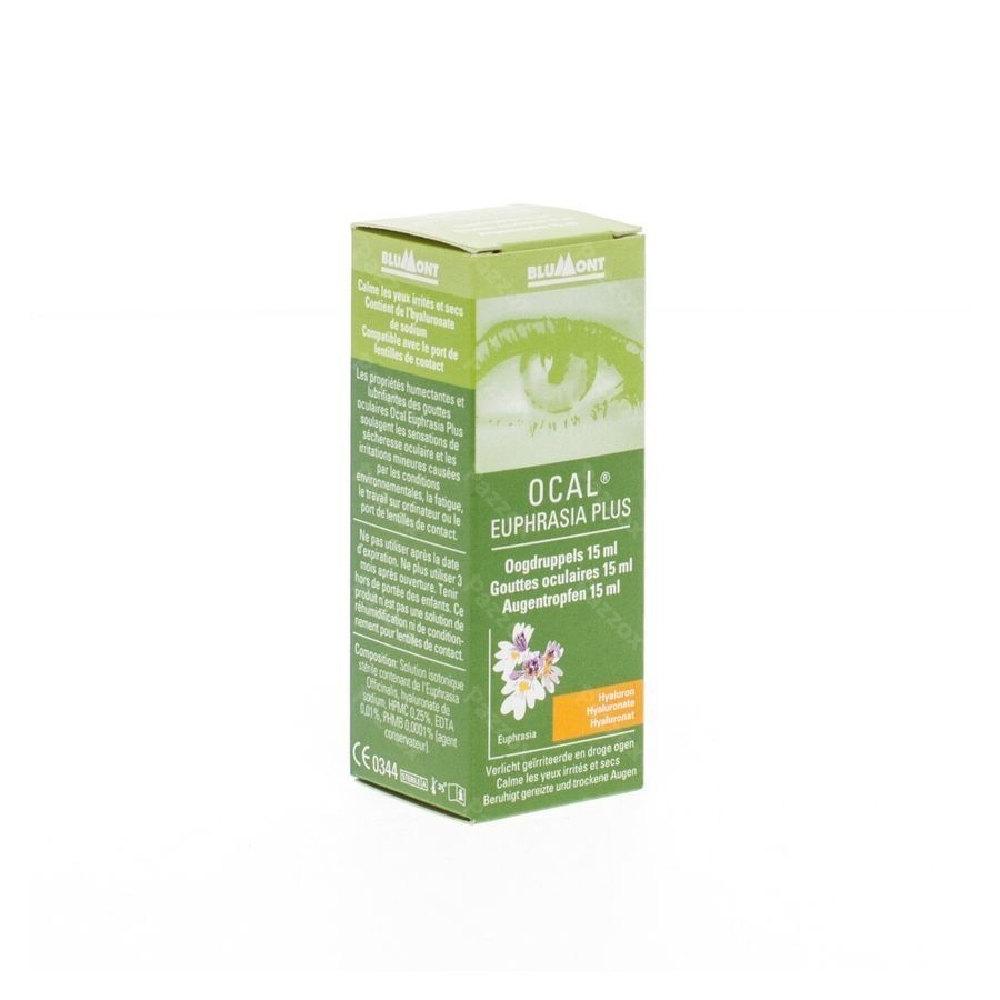 Ocal Euphrasia Plus Oogdruppels 15ml