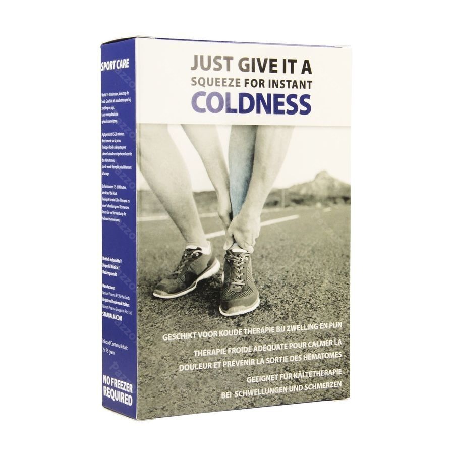 Star Balm Fast Cold Pack 11,5cmx19cm 2x75g