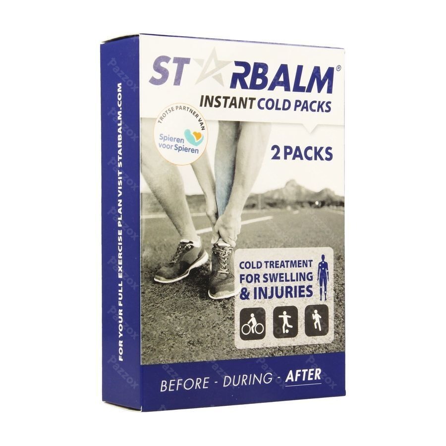 Star Balm Fast Cold Pack 11,5cmx19cm 2x75g