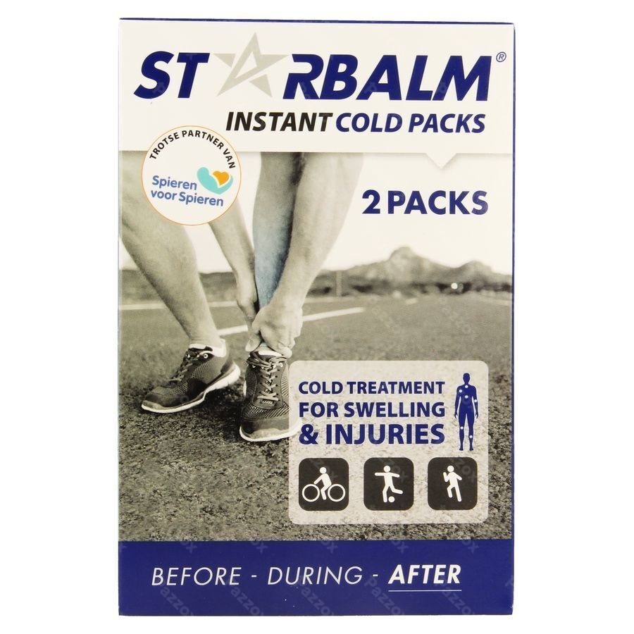 Star Balm Fast Cold Pack 11,5cmx19cm 2x75g
