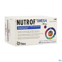 Nutrof Omega Voedingssupplement Ogen 60 Capsules