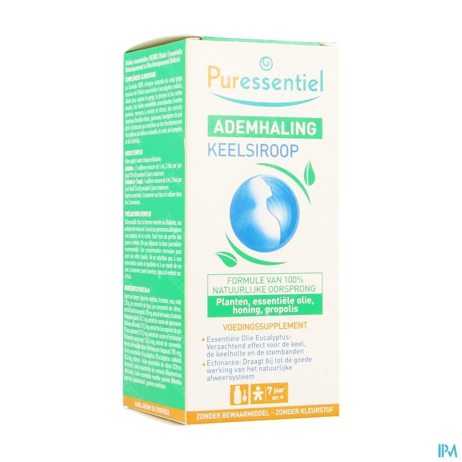 Puressentiel Ademhaling Hoestsiroop 125ml