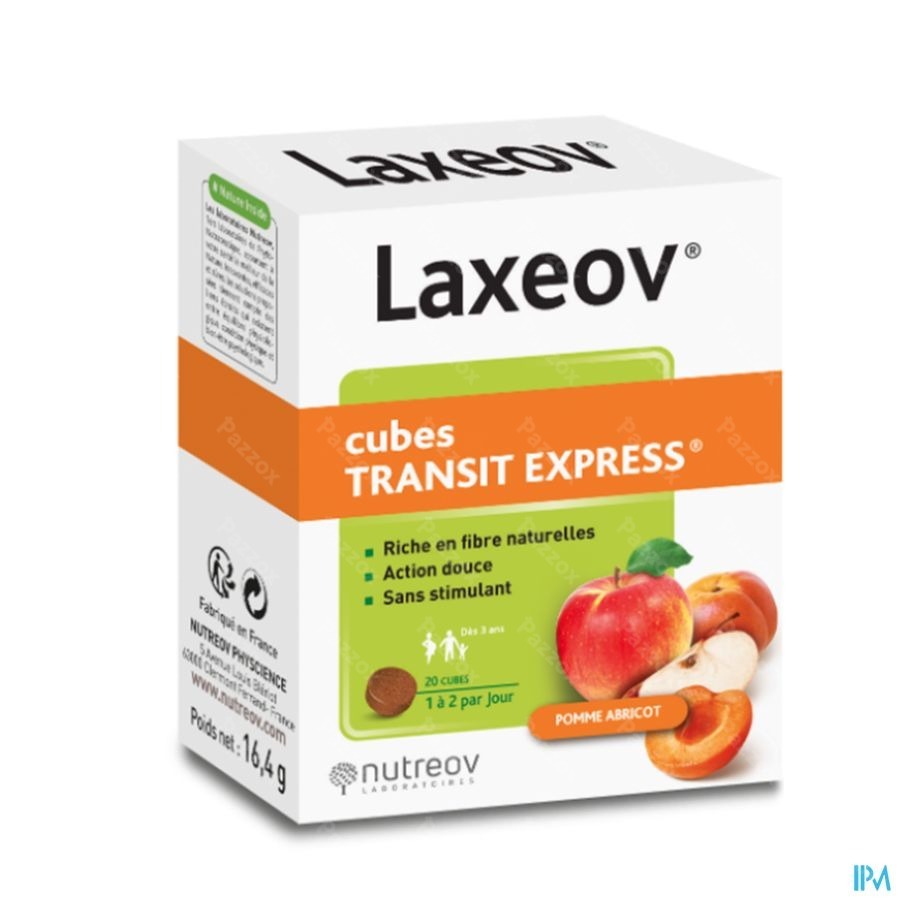 Laxeov Appel-abrikoos Palet 20x10g