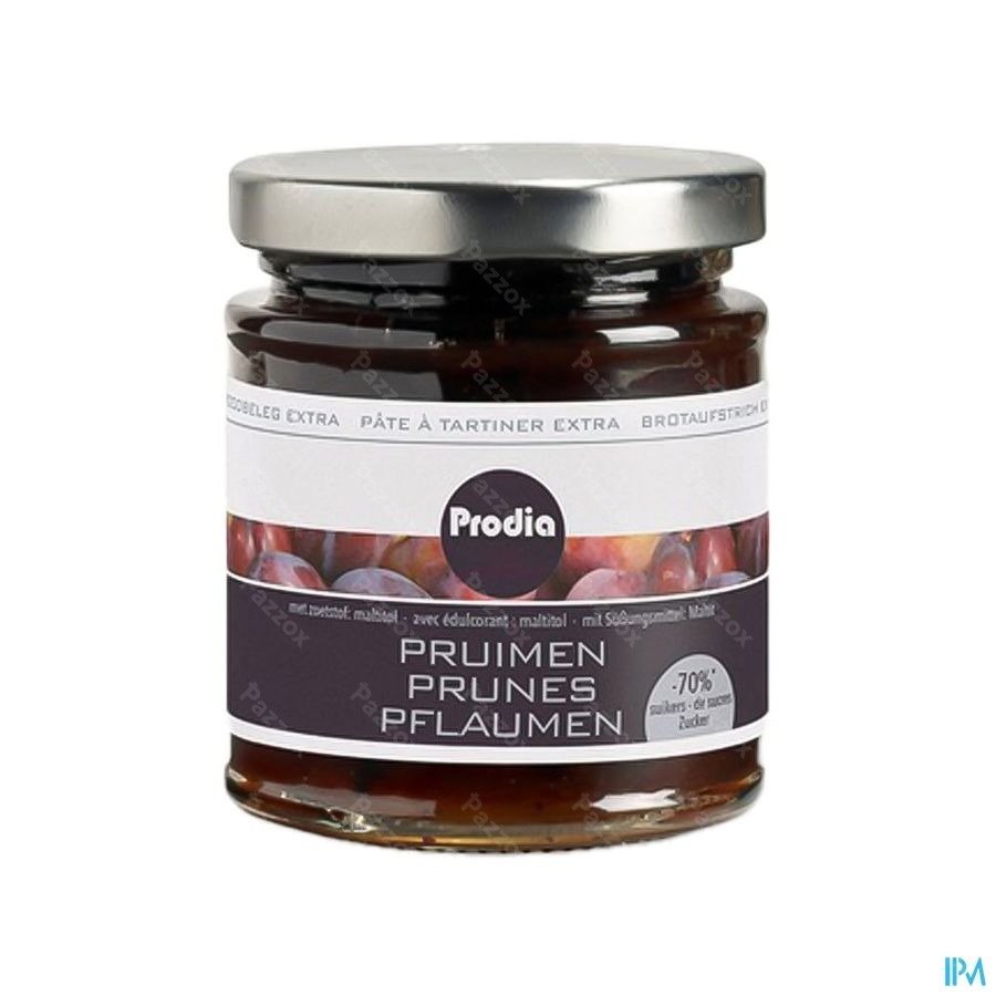 Prodia Broodbeleg Extra Pruimen 215g 5640 Revogan