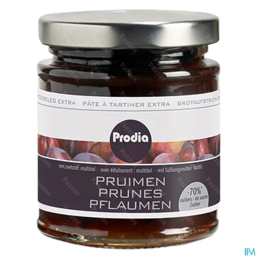 Prodia Broodbeleg Extra Pruimen 215g 5640 Revogan