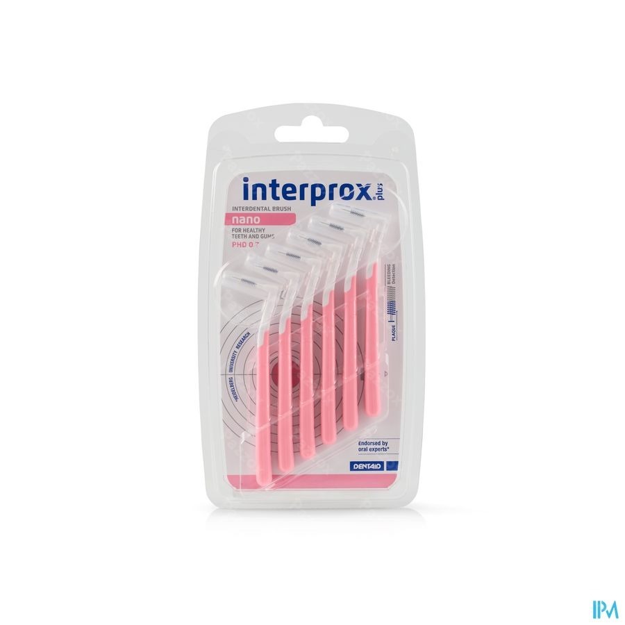 Interprox Plus Nano Roze PHD 0.7 6 Stuks