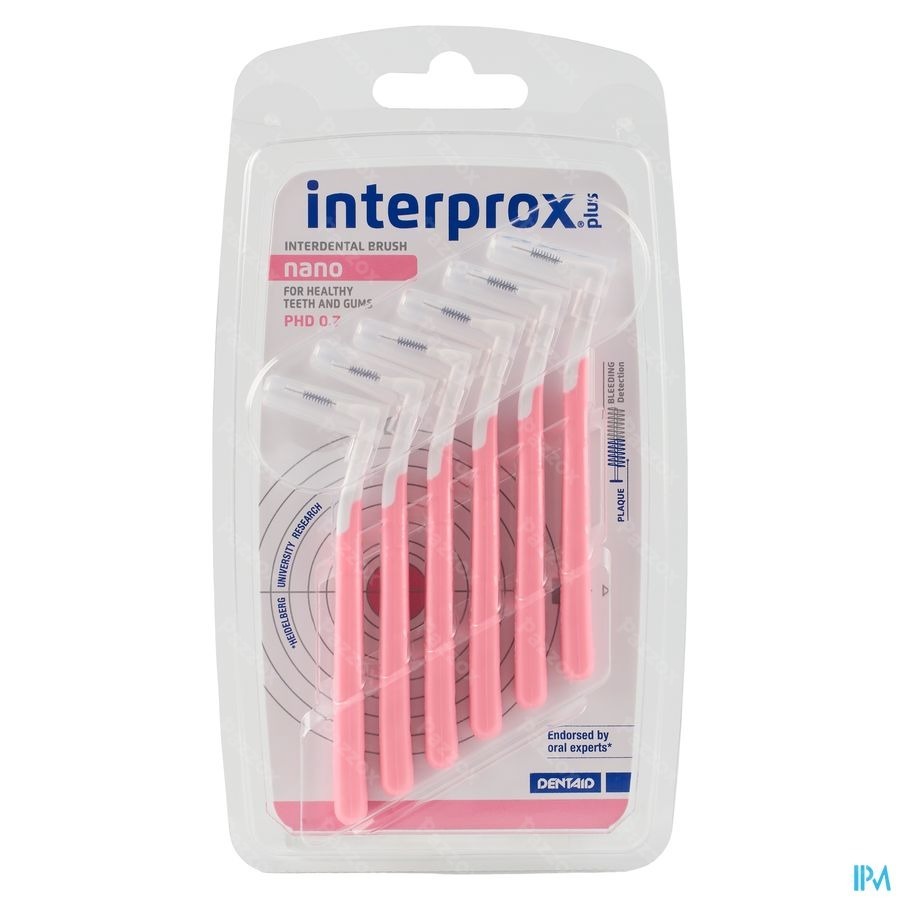 Interprox Plus Nano Roze PHD 0.7 6 Stuks