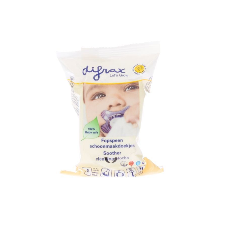Difrax Schoonmaakdoekjes Fopspeen 20 459