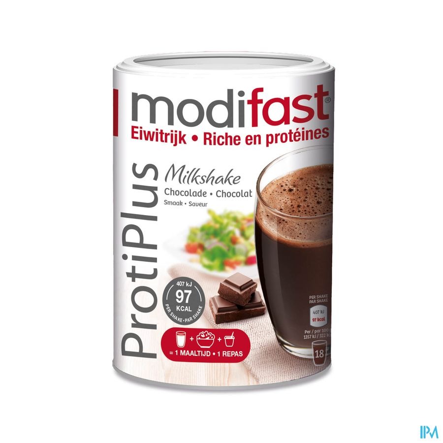 Modifast Protiplus Milkshake Chocolade 540g