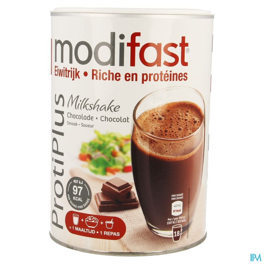 Modifast Protiplus Milkshake Chocolade 540g