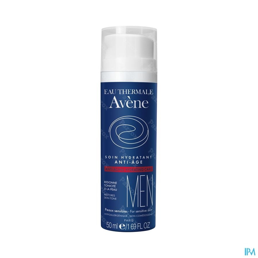 Avène Men Hydraterende Anti-agingverzorging Gevoelige Huid 50ml