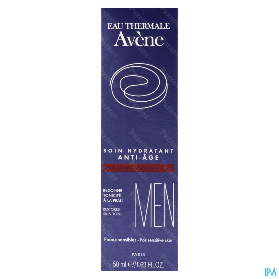 Avène Men Hydraterende Anti-agingverzorging Gevoelige Huid 50ml