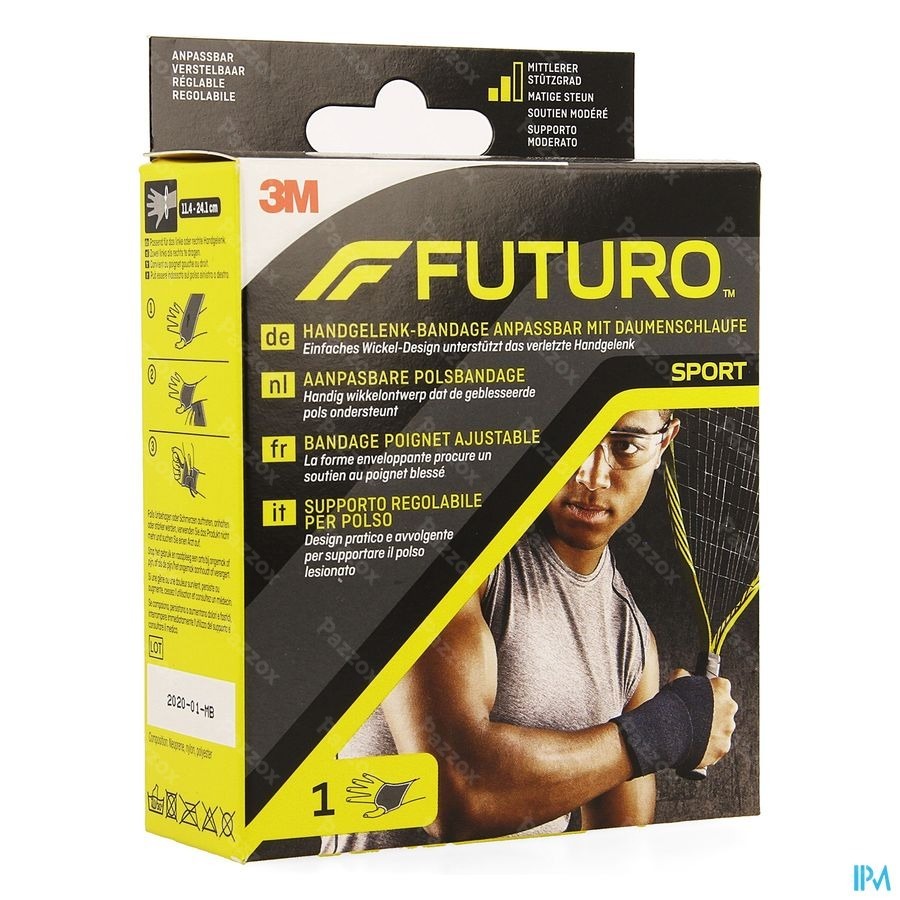 Futuro Polsbrace 09033, Aanpasbaar