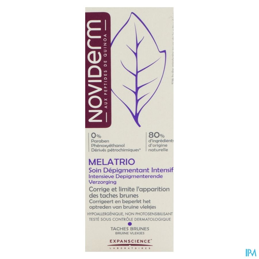 Noviderm Melatrio Depigment.verzorg.intens Cr 30ml