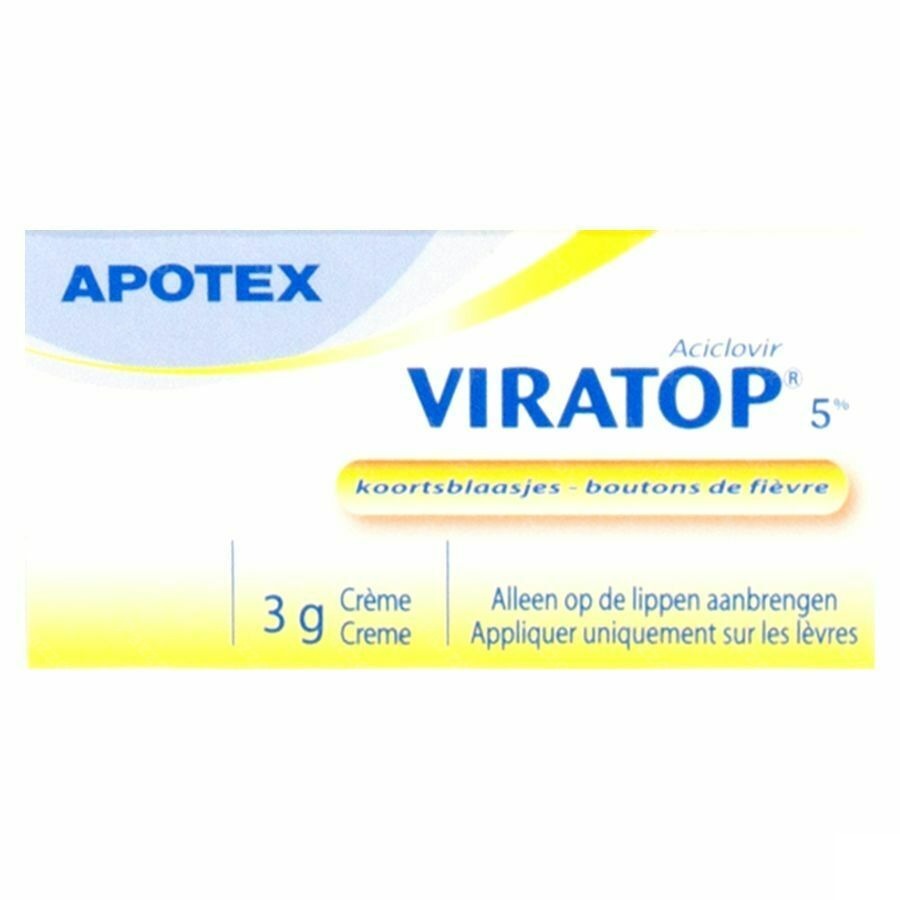Viratop Apotex 5% Crème 3g