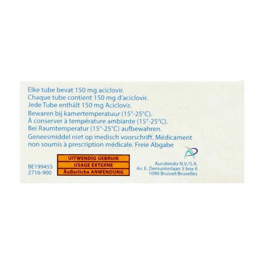 Viratop Apotex 5% Crème 3g
