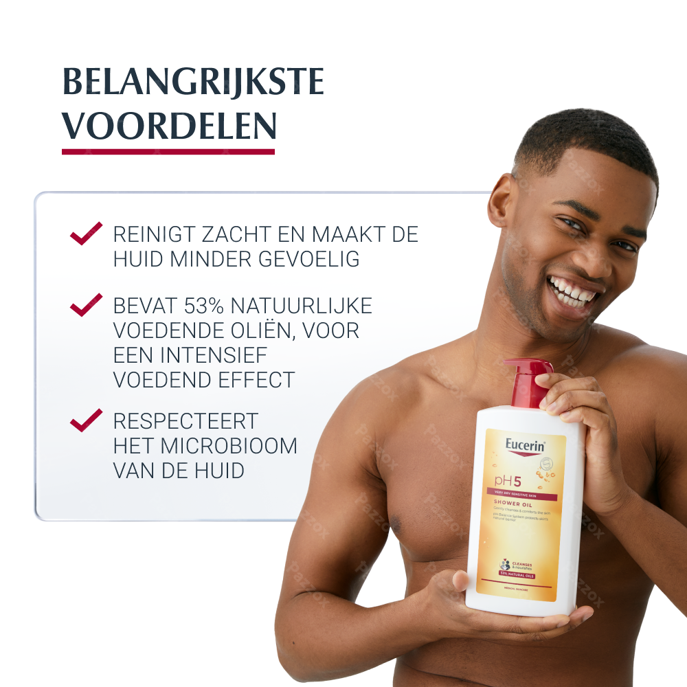 Eucerin pH5 Doucheolie Zeer Droge en Gevoelige Huid 1l