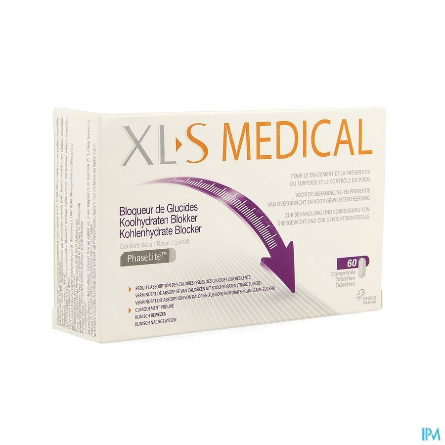 Xls Med. Koolhydraten Blokker Comp 60