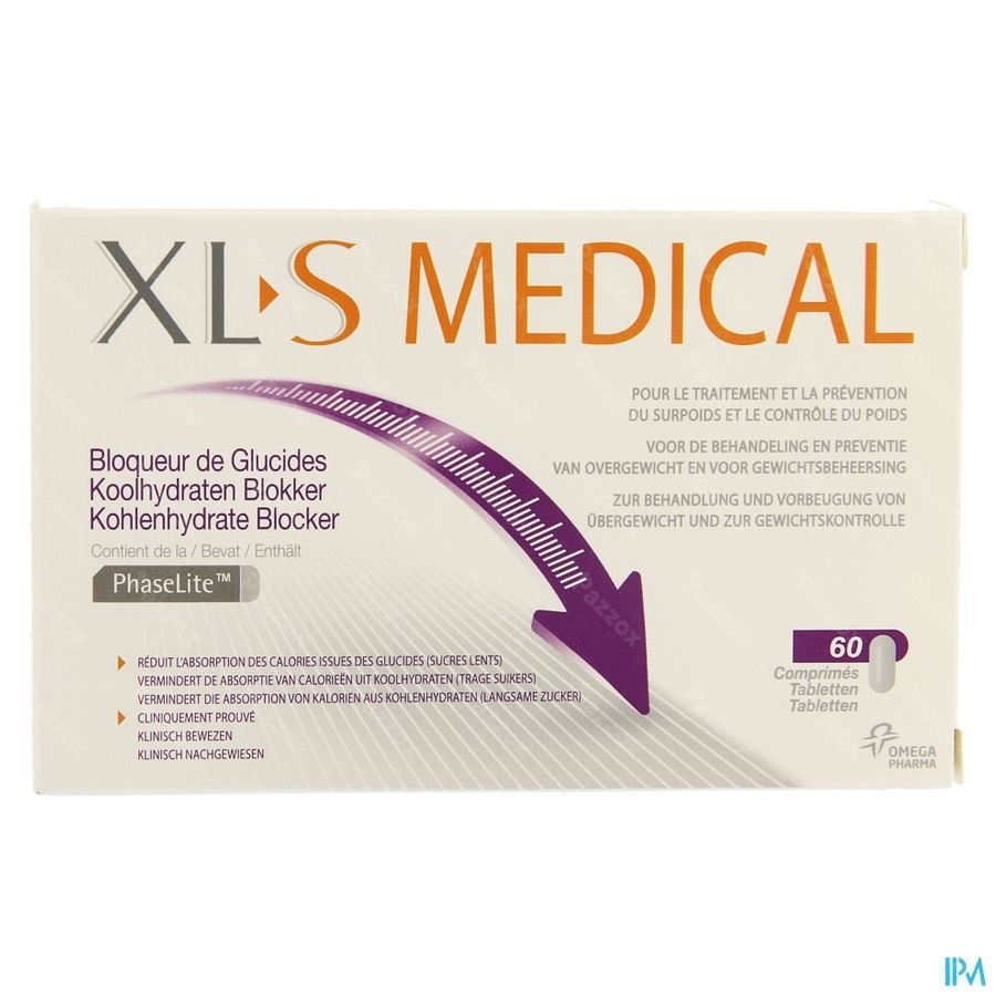 Xls Med. Koolhydraten Blokker Comp 60