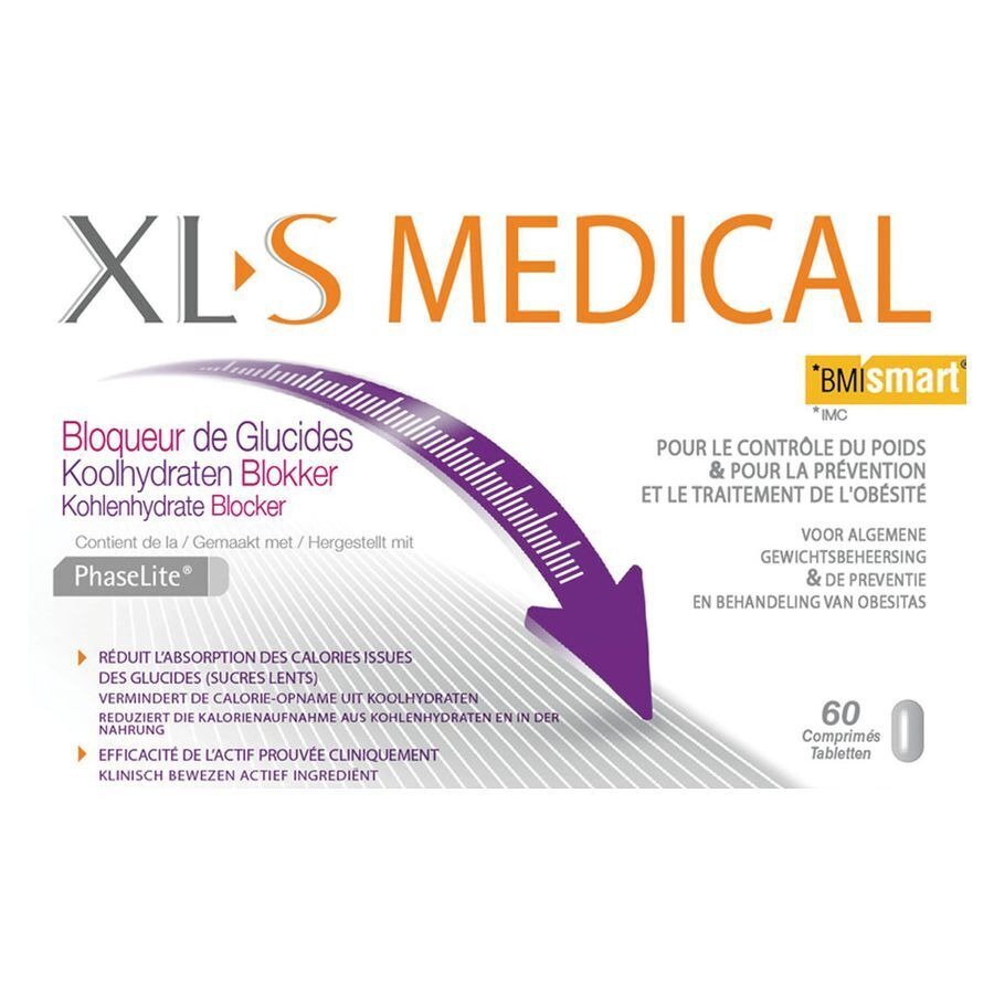 Xls Med. Koolhydraten Blokker Comp 60
