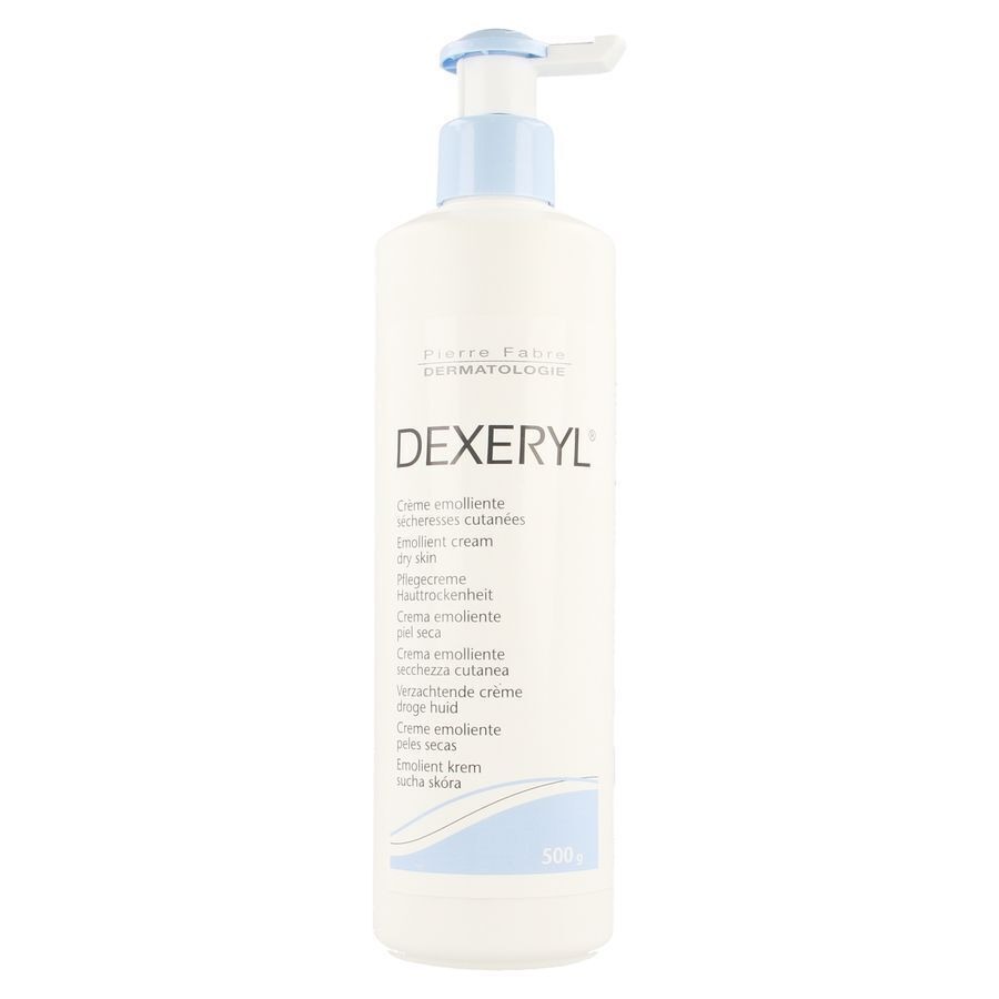 Dexeryl Creme Droge Huid Pompfl 500ml