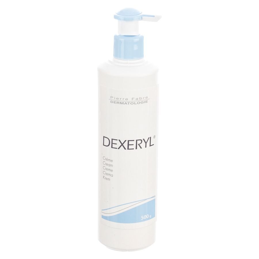 Dexeryl Creme Droge Huid Pompfl 500ml