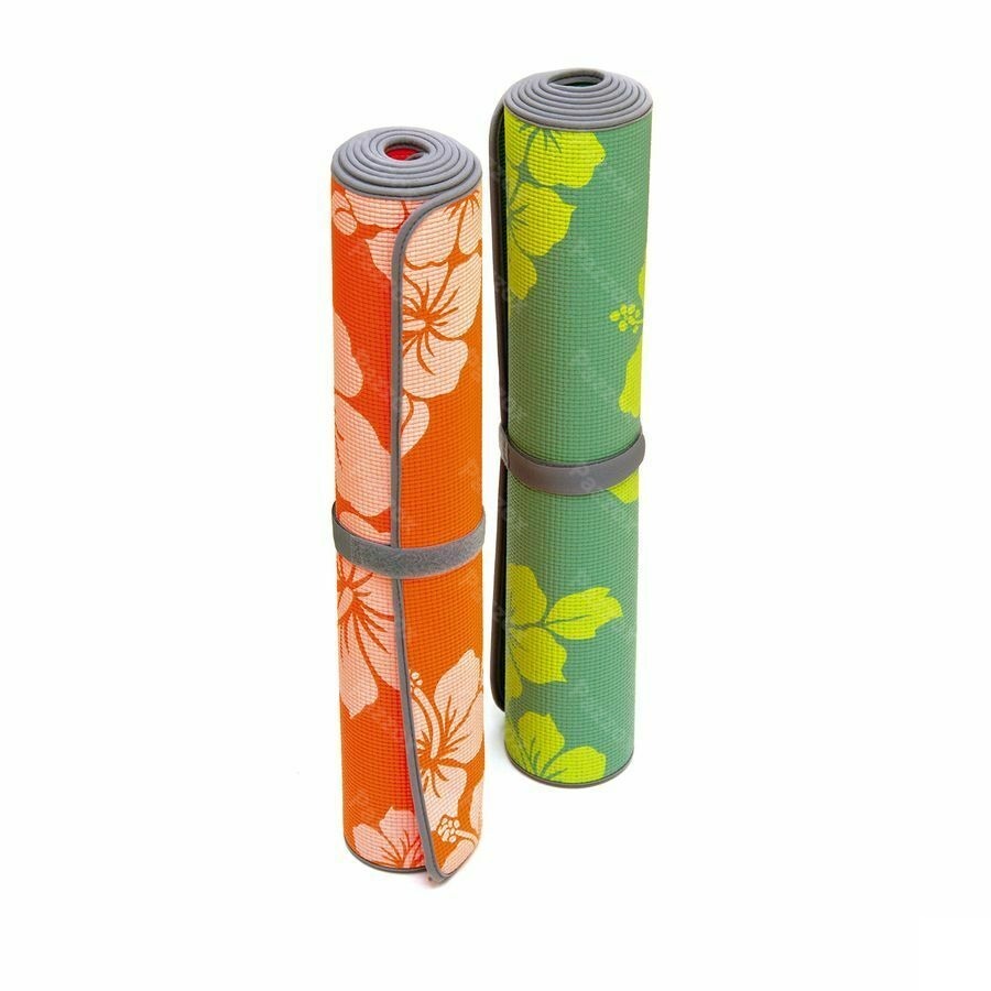 Sissel Yoga Mat Orange Bloem