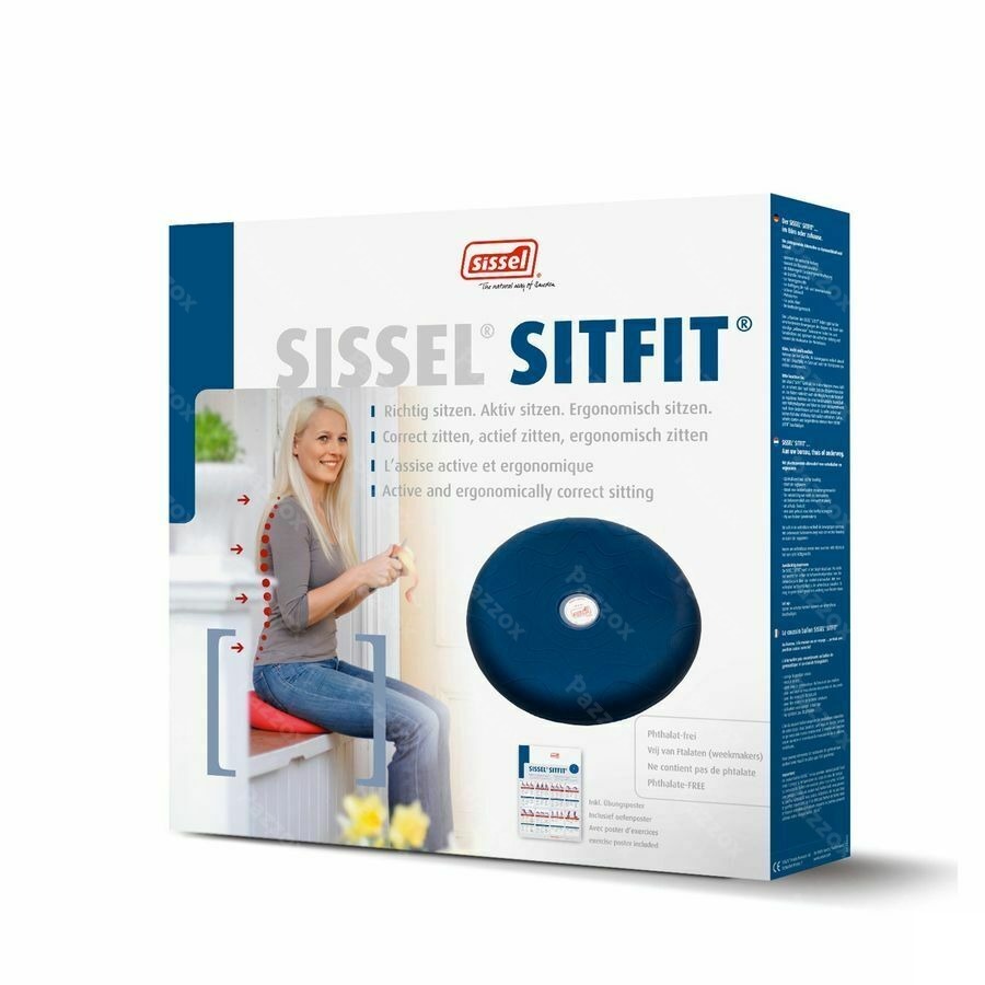 Sissel Sitfit Balanskussen Diam.36cm Blauw