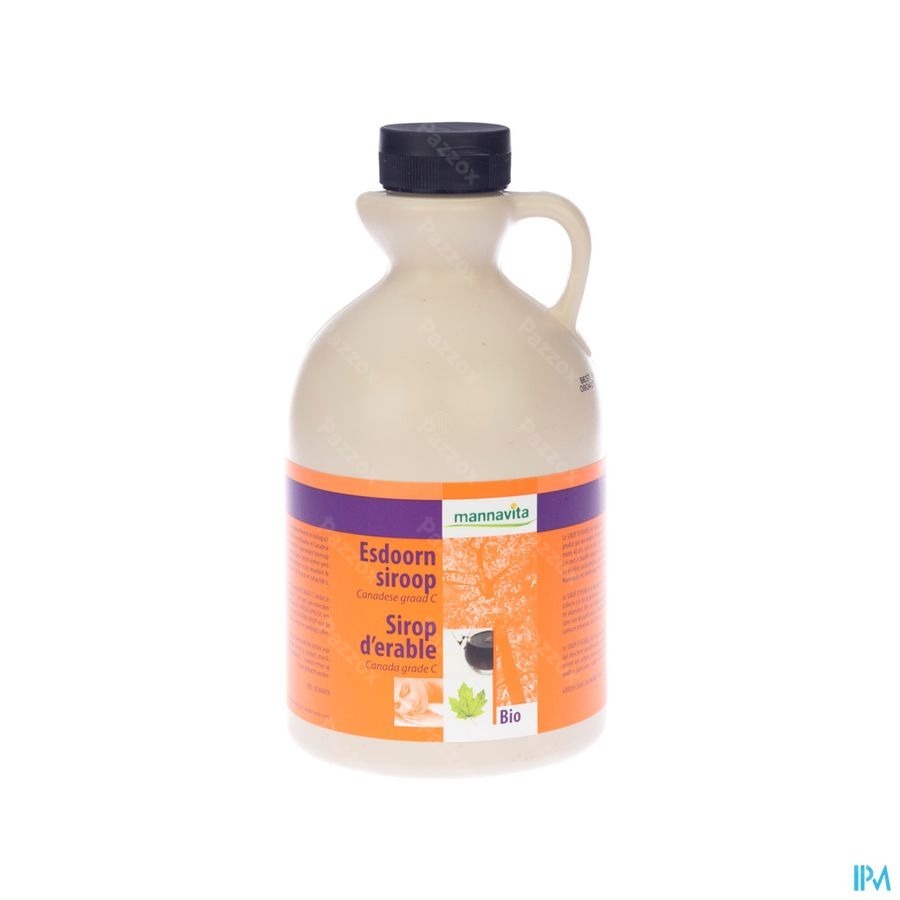 Mannavita Ahornsiroop Bio Zoetmiddel Graad C 1l