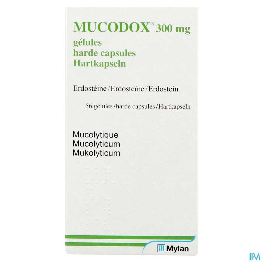 Mucodox 300mg Caps 56