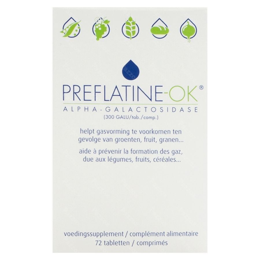 Revogan Preflatine-OK 72 Tabletten