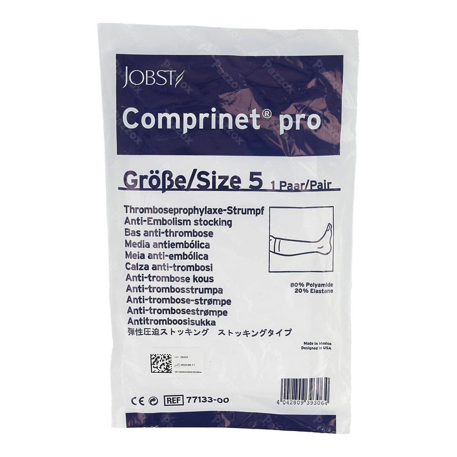 Comprinet Pro Knee Kous A/embolie T5 1paar 7713300