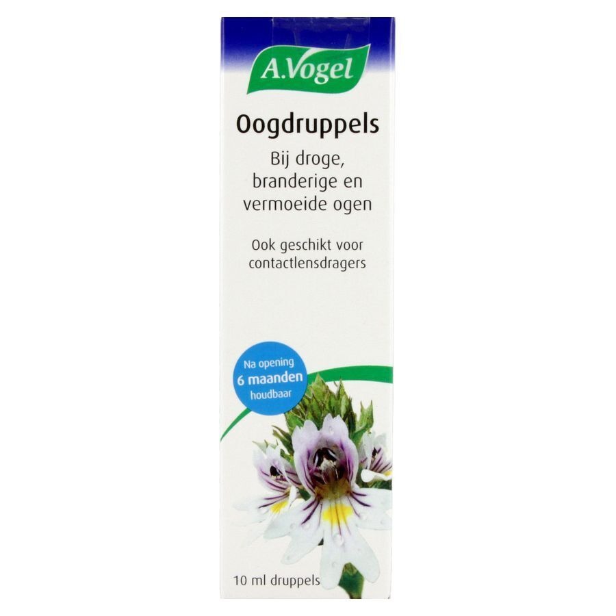 A.Vogel Bevochtigende Oogdruppels Droge, Vermoeide En Branderige Ogen 10ml