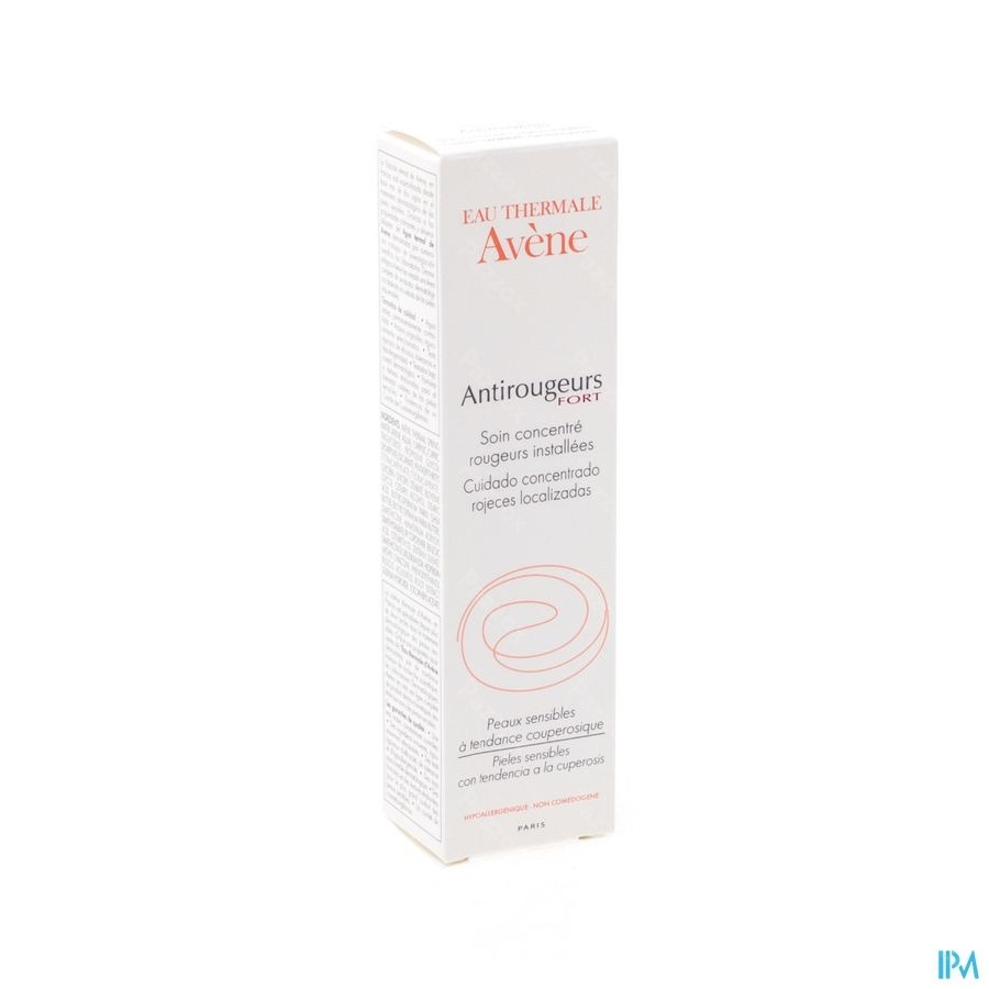 Avène Antirougeurs Fort Geconcentreerde Verzorgende Crème 30ml