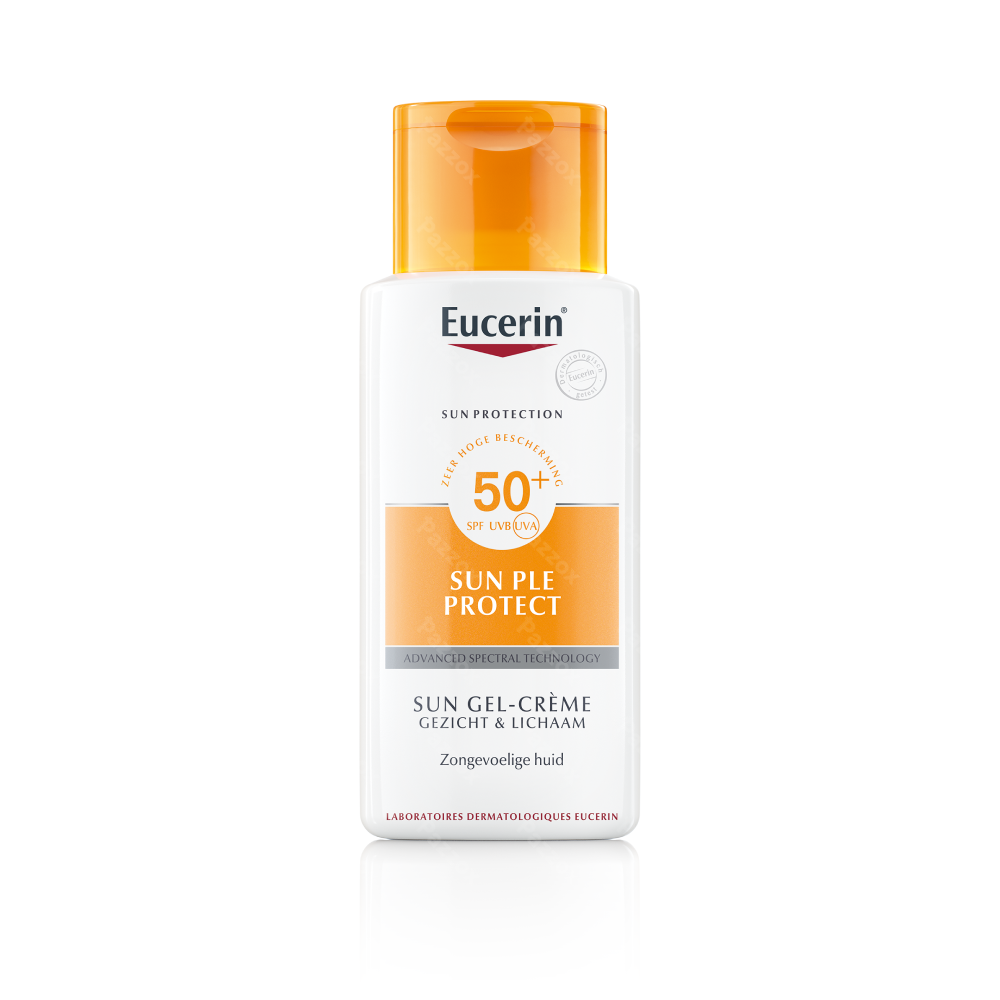 Eucerin Sun PLE Protect Gel-Crème Gezicht en Lichaam SPF50+ 150ml