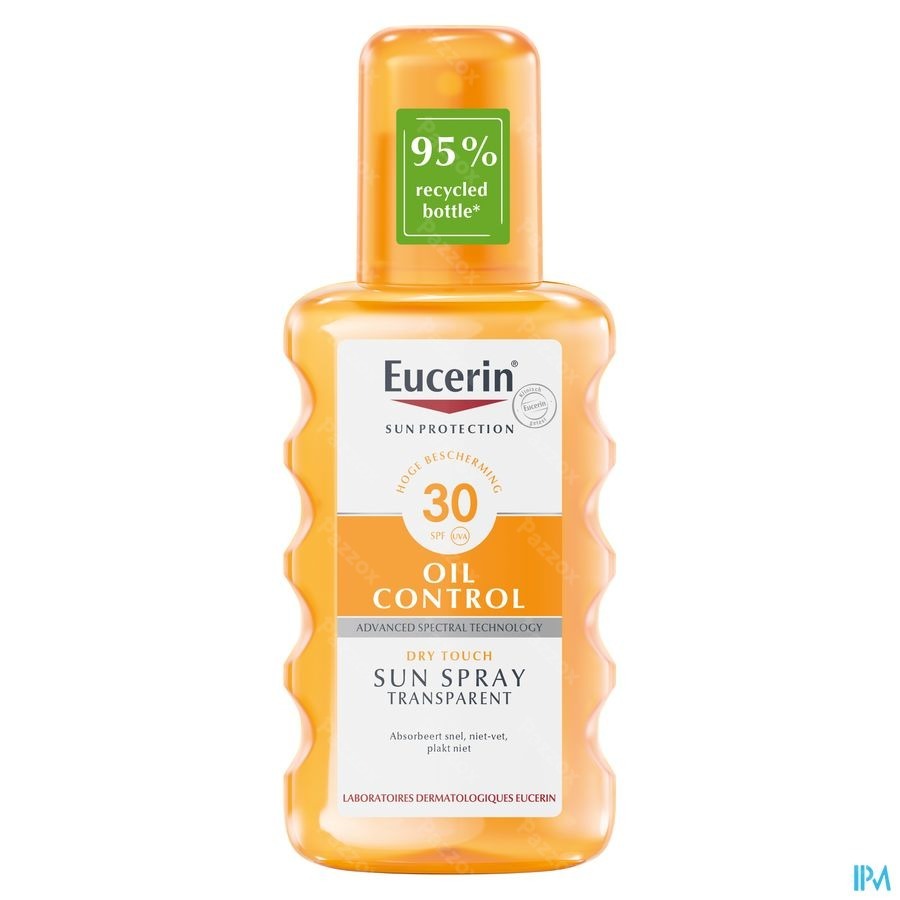 Eucerin Sun Oil Control Dry Touch Spray Transparant SPF30 200ml