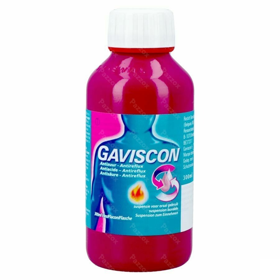Gaviscon Antireflux Antizuur Orale Susp 300ml