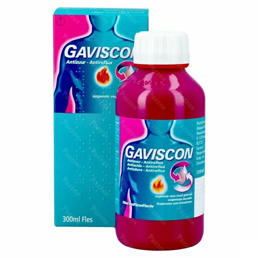 Gaviscon Antireflux Antizuur Orale Susp 300ml
