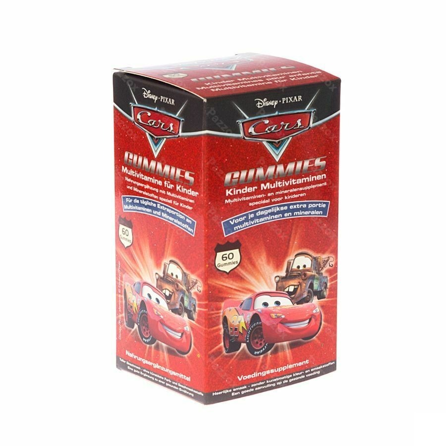 Disney Multivitaminen Kinder Cars Gum. 60