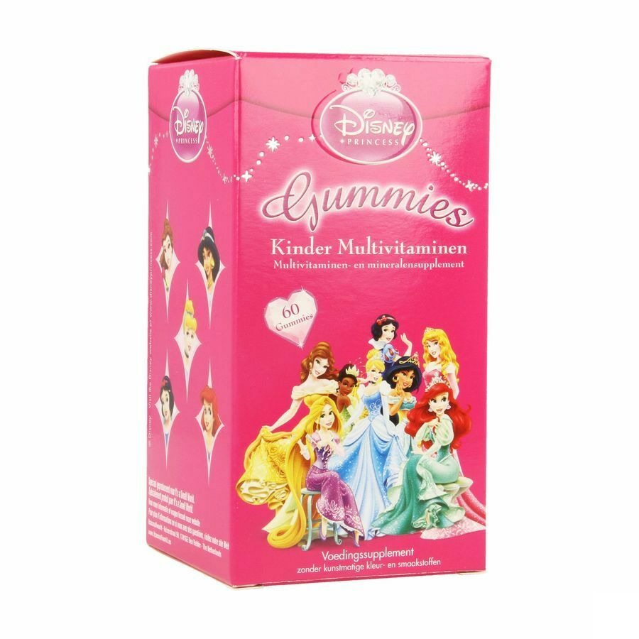 Disney Multivitaminen Kinder Princess Gum. 60