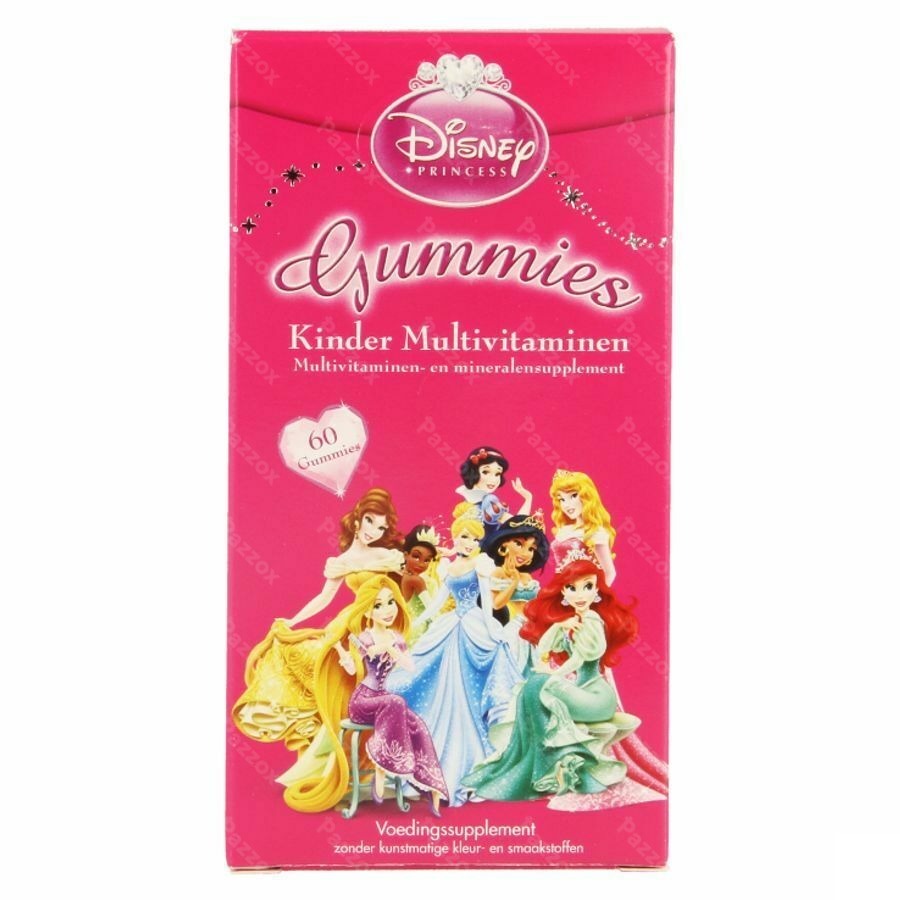 Disney Multivitaminen Kinder Princess Gum. 60