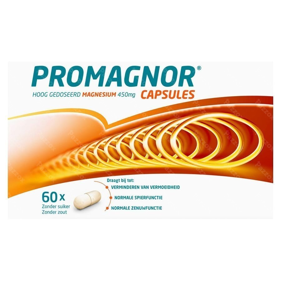 Promagnor Magnesium 60 Capsules