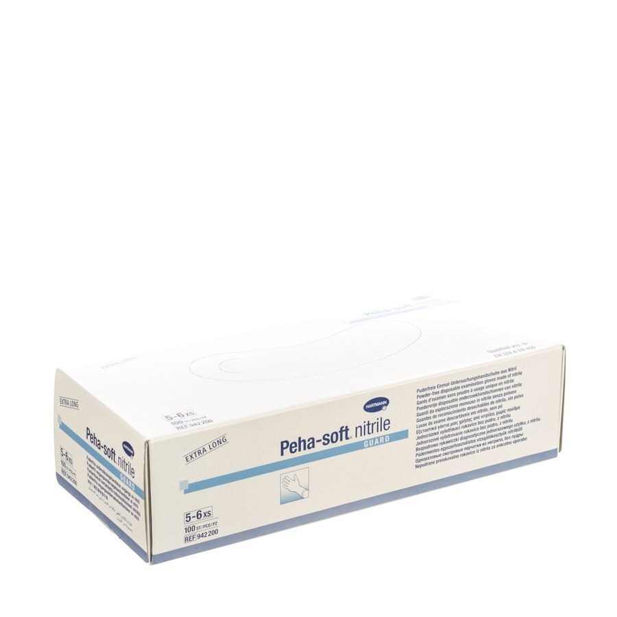 Peha Soft Handschoen Nitrile Guard Xs 100 9422004