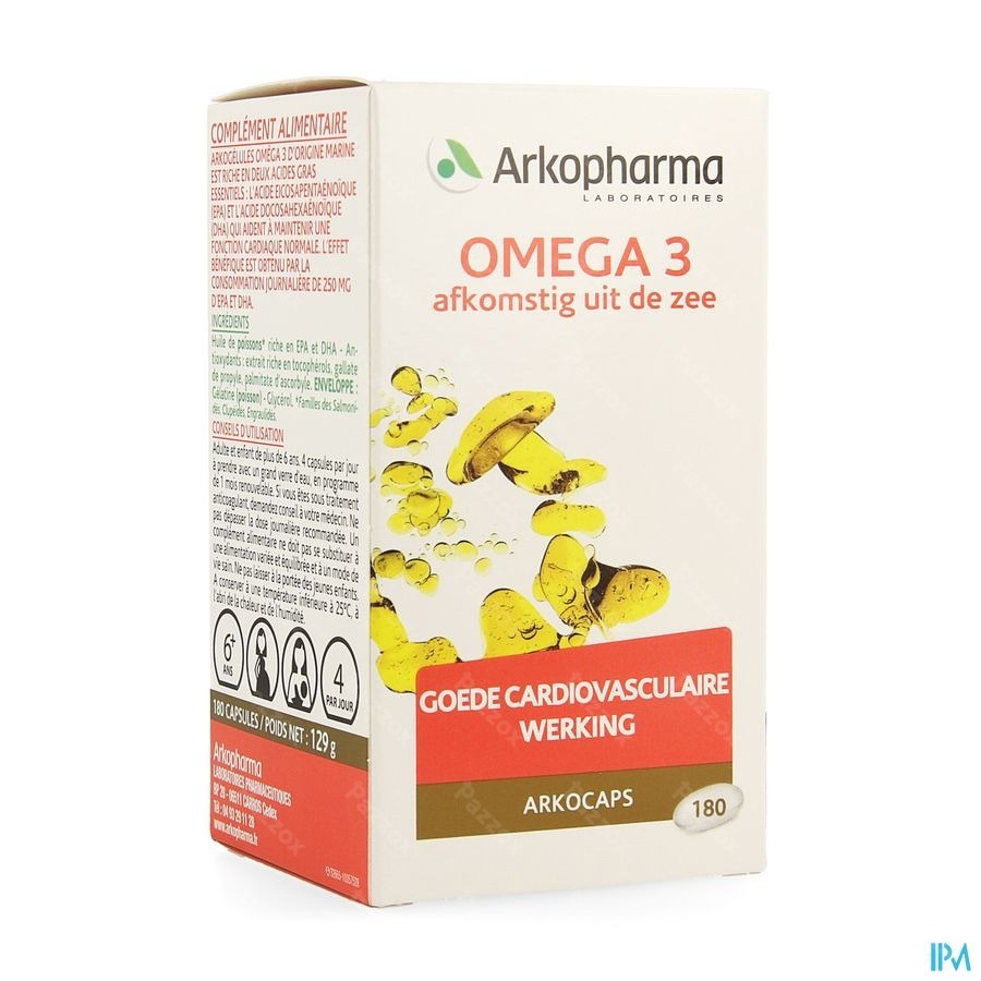 Arkocaps Omega 3 Uit De Zee 180
