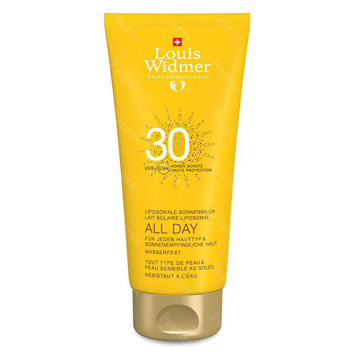 Louis Widmer Sun All Day SPF30 Zonder Parfum 200ml