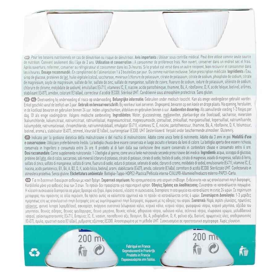 Resource Hp Hc Vanille Fles 4x200ml