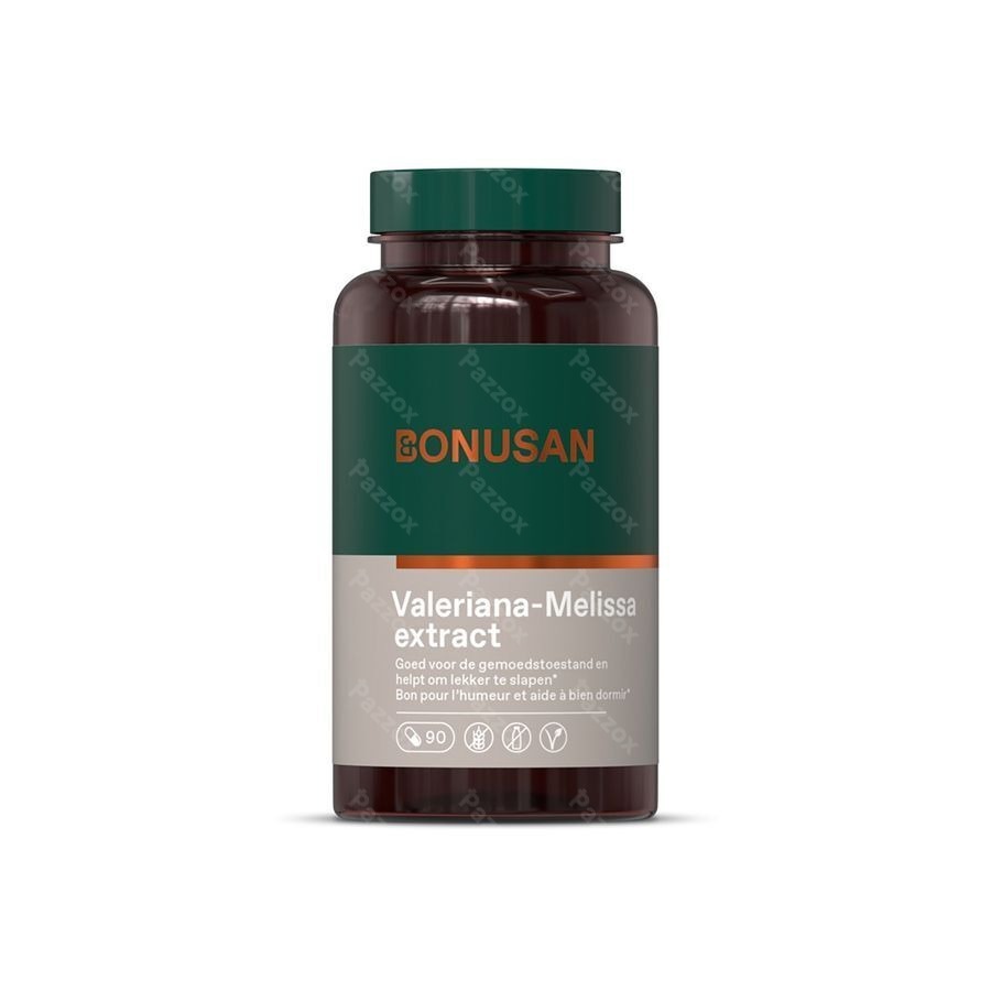 Bonusan Valeriane Melisse Extract 90 Capsules